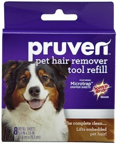 3M Pruven Pet Hair Remover Tool Refill - 8 Sheets