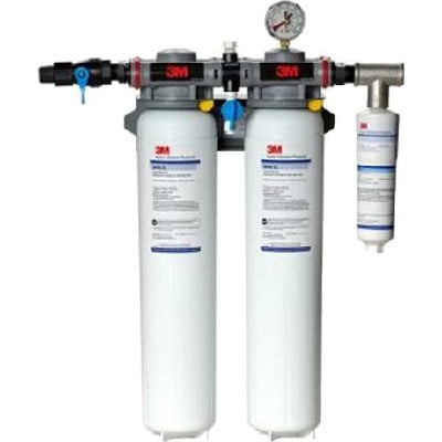 3M DP295-CL Dual-Port Commercial Water Filtration System
