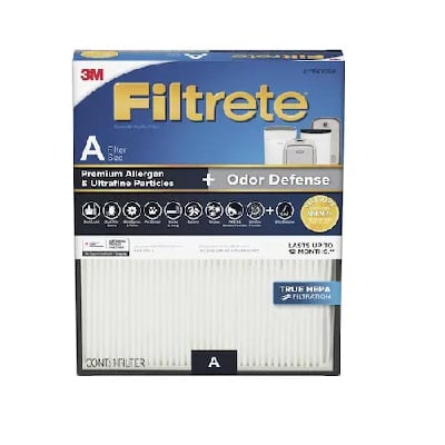 3M Filtrete 1150096 True HEPA Air Purifier Filter