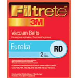 3M Filtrete Eureka Vacuum RD  Belts  2-Pack 67100 