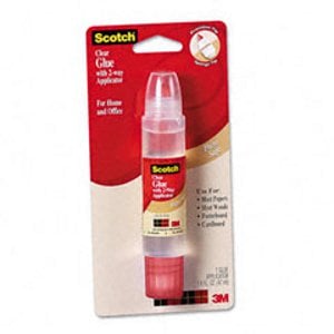 3M Scotch Clear Glue Stick and 2-Way Applicator