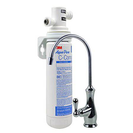 3M Aqua-Pure 5617931 Easy Complete Under Sink Water Filtration System - 6-Pack