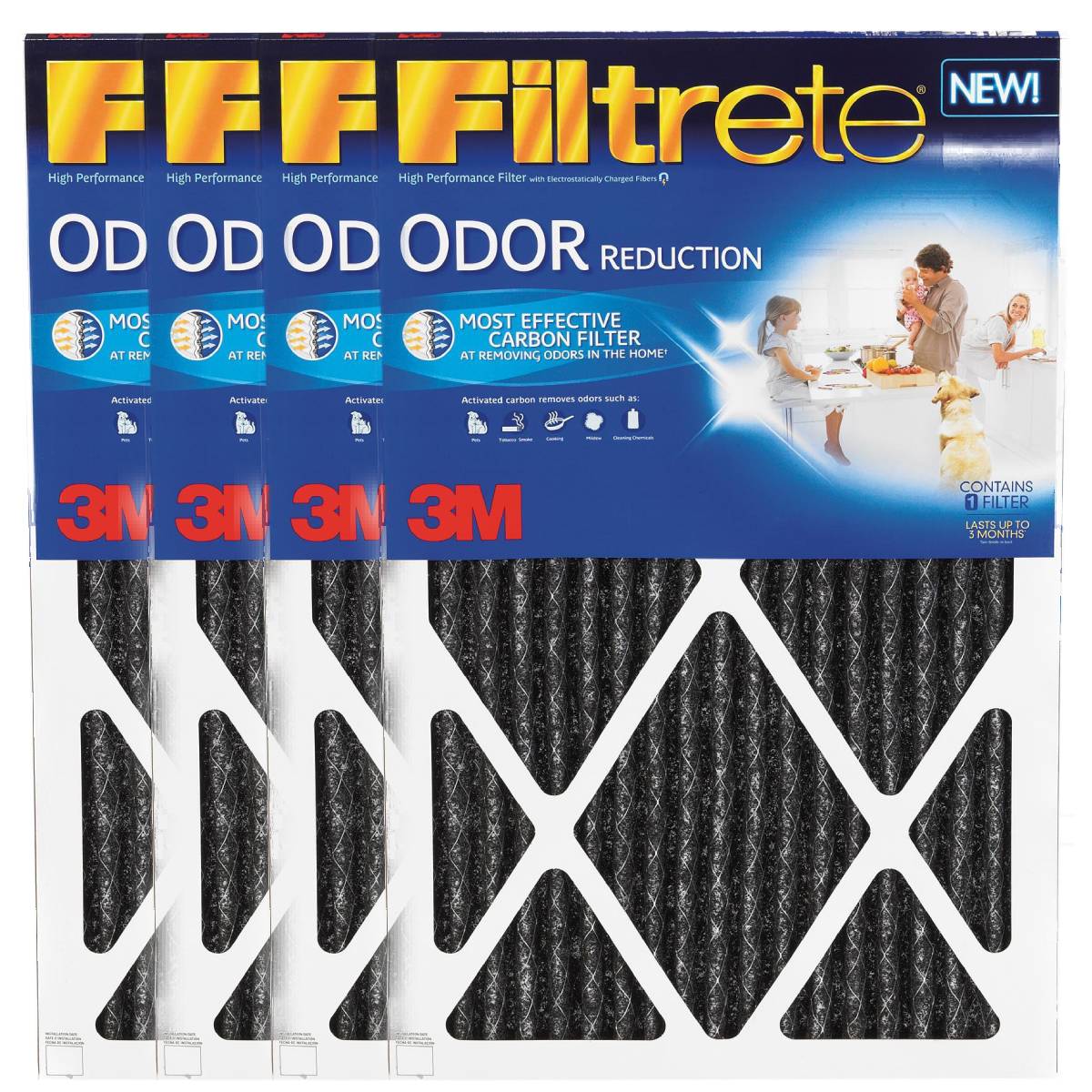 Filtrete Home Odor Air Filter - 16 x 20 x 1