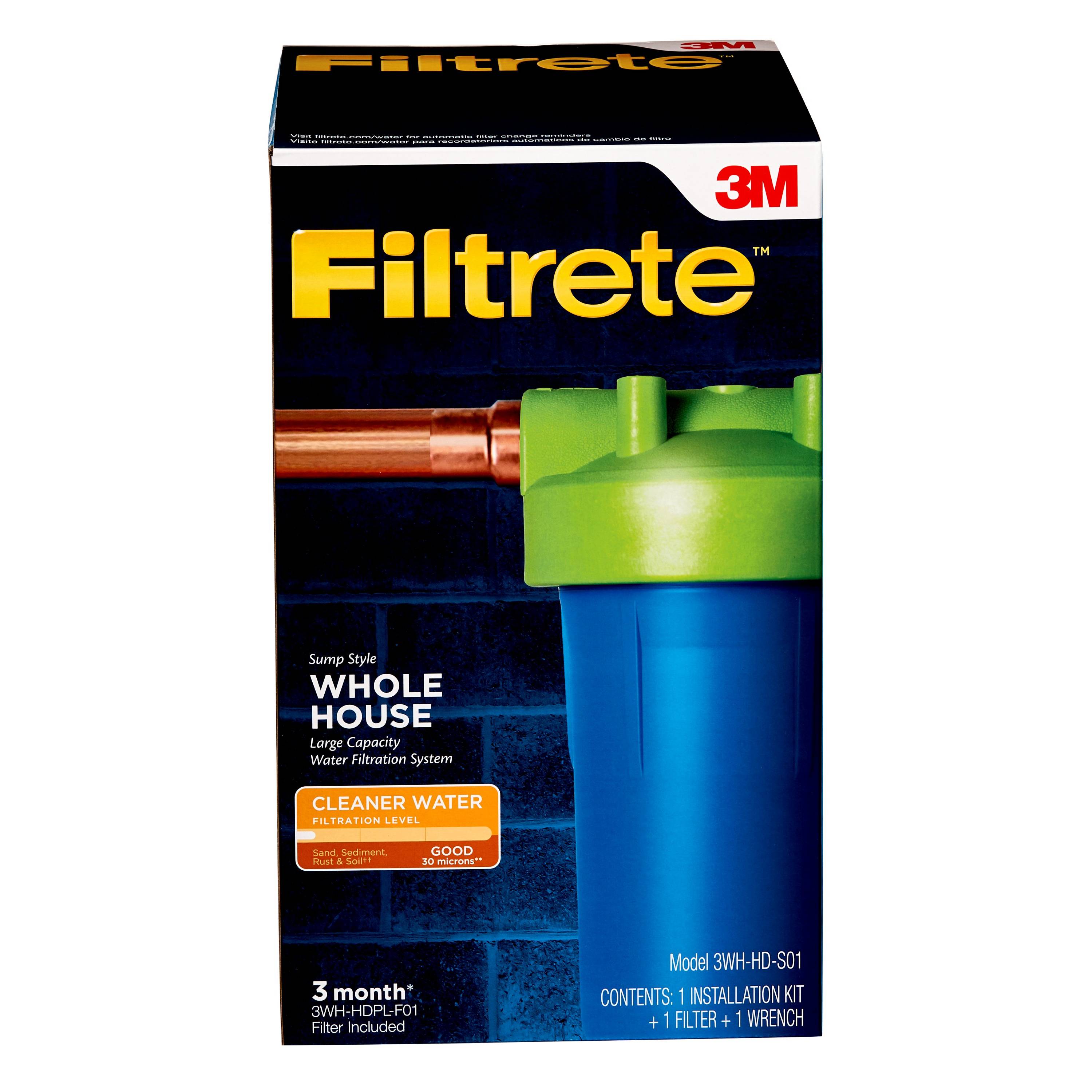 Filtrete 3WH-HD-S01 Whole House System Large Capacity