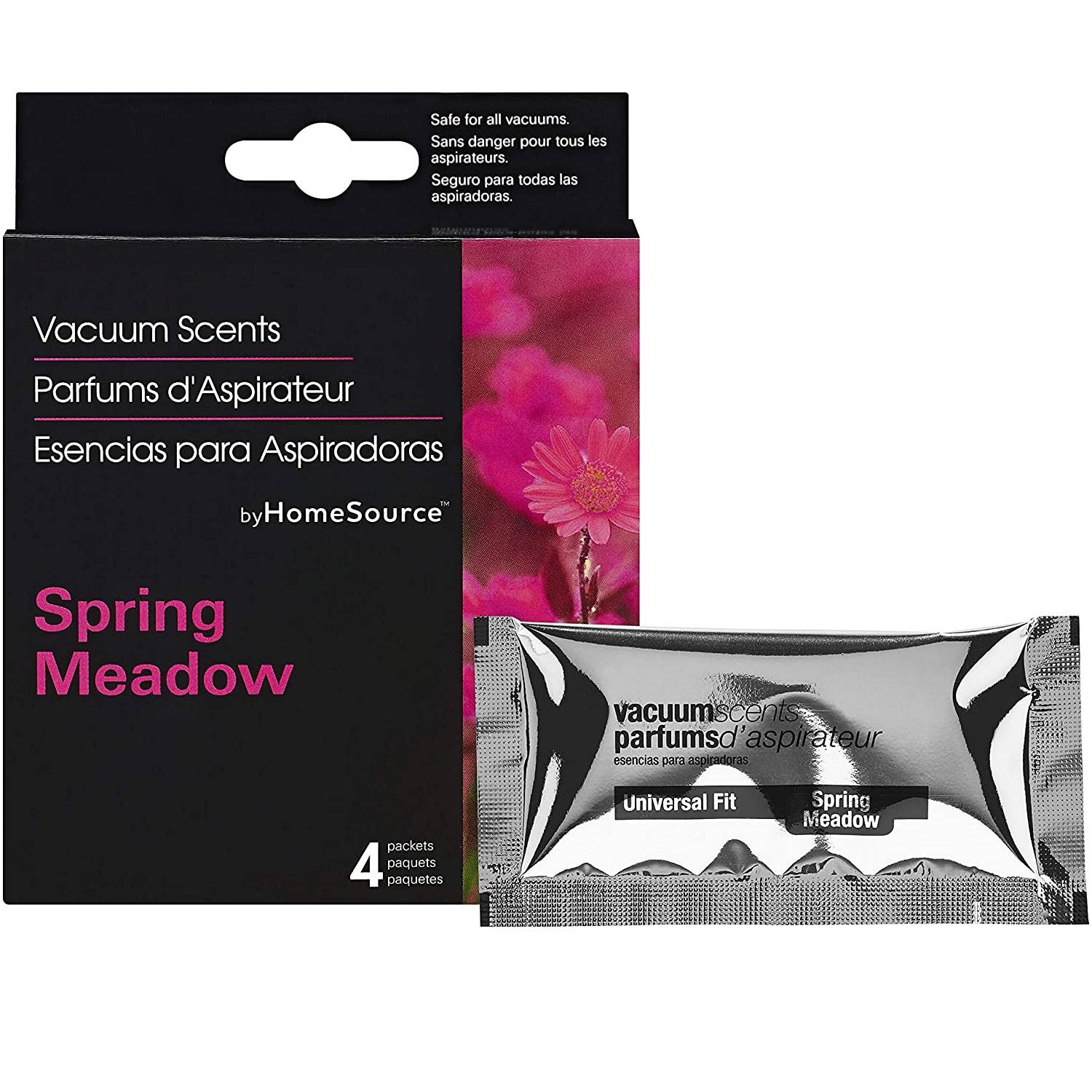 Home Source Vacuum Scent - Spring Meadow - 4-Pack