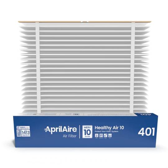 Genuine AprilAire 401 16x25x6 MERV 10 Healthy Air Filter