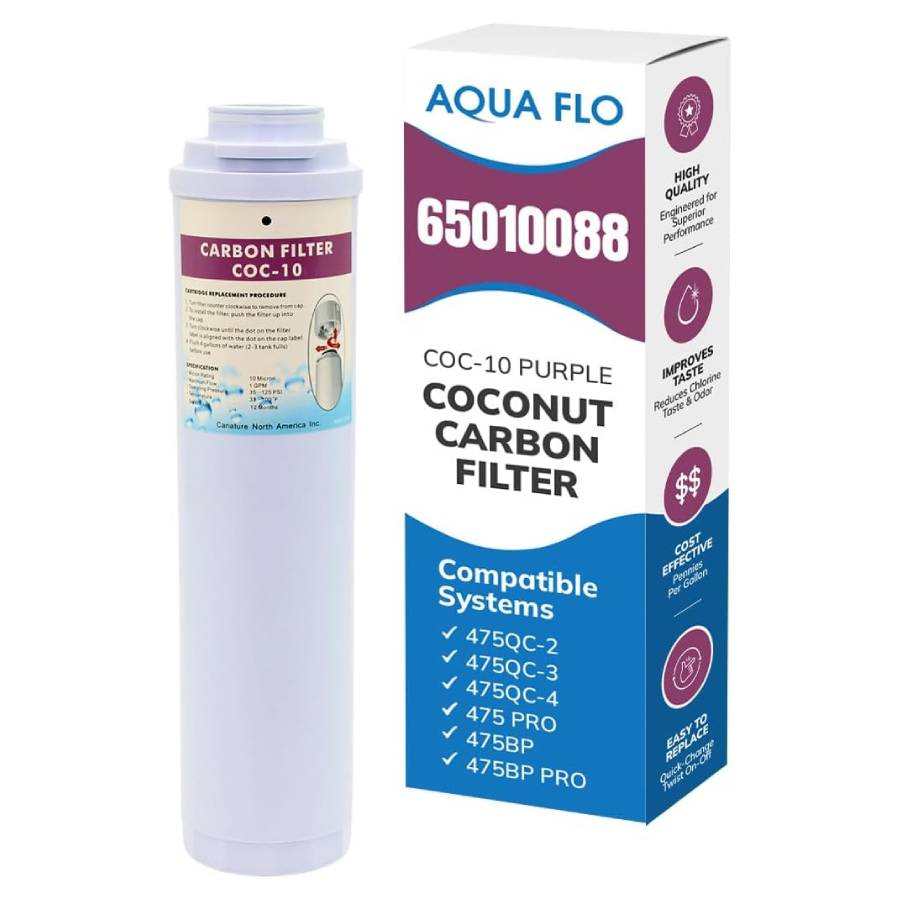 Aqua Flo 475QC-2 replacement part - Aqua Flo 65010088 Carbon COC-10 Purple Filter