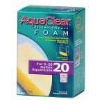 AquaClear AQUACLEAR 20 replacement part - AquaClear 20 Filter Foam Insert - AquaClear Foam