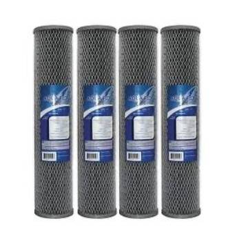 AquaFlo ICC-20-20BV 4-Pack Carbon Impregnated Cellulose - 4-Pack