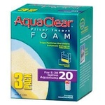 Hagen AQUACLEAR 20 FILTER AQUARIUM SYSTEM replacement part - AquaClear 20 - A1392 Foam Filter Insert 3-Pack