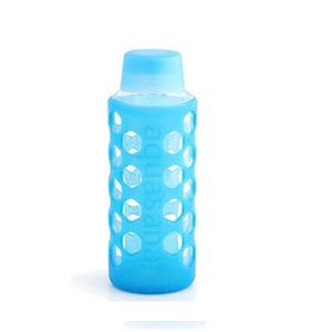 Aquasana 18 oz Glass Bottle With Silicone Sleeve