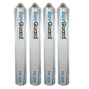 BevGuard BGE-4200 - 1 Micron Carbon Block - 20" - 4-Pack