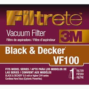 Black & Decker VF100 Vacuum Filter Replacement 4-Pack