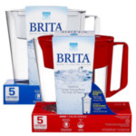 Brita Soho Drinking Water Pitcher with Filter 2-Pack