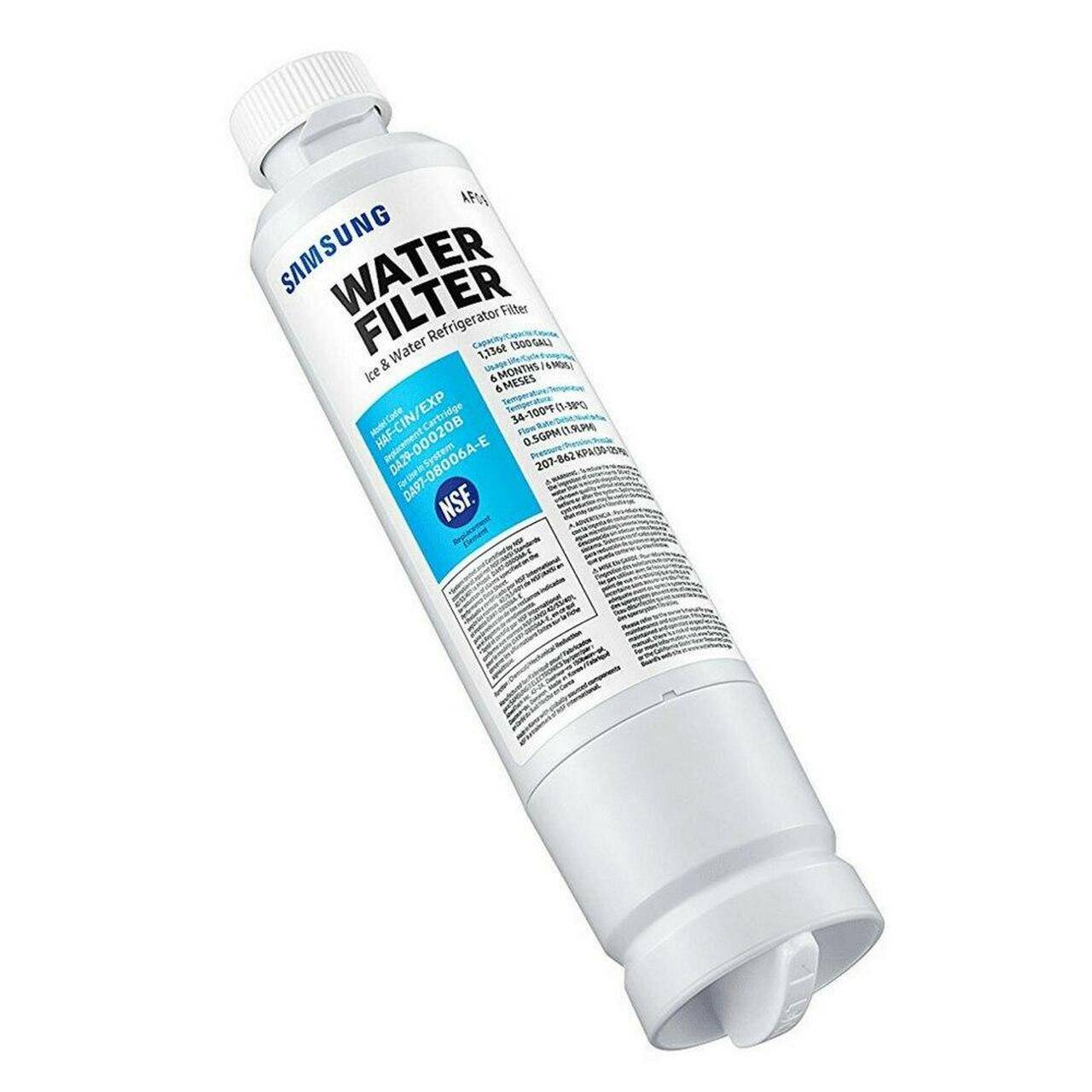 Samsung DA29-00020B, HAF-CIN Refrigerator Water Filter - Genuine Part
