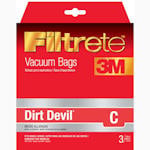 Dirt Devil DIRT DEVIL DELUXE replacement part - Dirt Devil C Vacuum Bags by 3M Filtrete 3-Pack