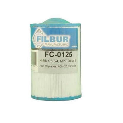 Filbur FC-0125 Antimicrobial Replacement Filter Cartridge for Saratoga and Vita Pool/Spa Filter 