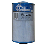 Filbur FC-0320 Pool and Spa Filter, FC0320