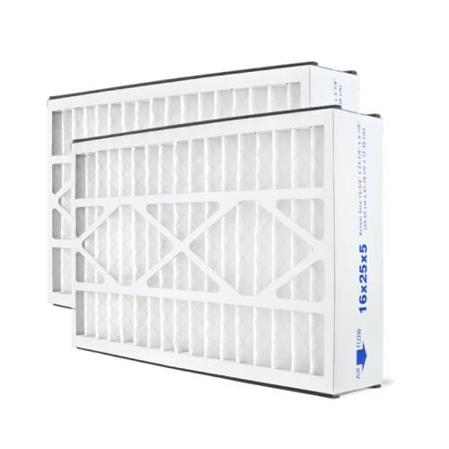 Filters Fast® Replacement for 16x25x5 MERV 13 Skuttle Furnace & AC Air Filter - 2-Pack