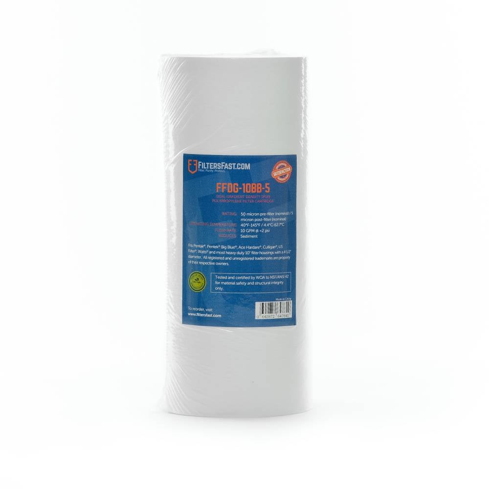 DGD-5005 Filters Fast® FFDG-10BB-5 Replacement for Pentek DGD-5005 Sediment Water Filter
