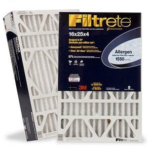 3M Filtrete 4 Inch Allergen Media Filter 4-pack