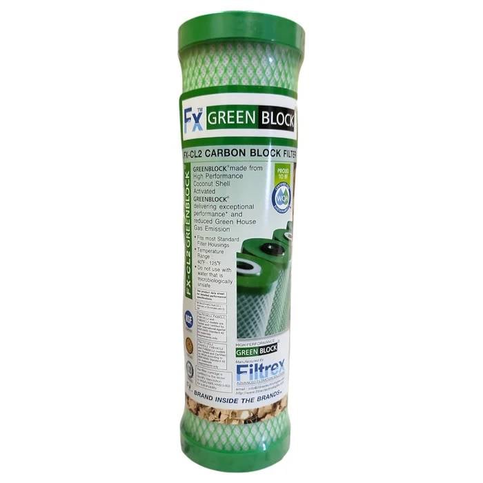 Filtrex FX10CL2 Water Filter - 10" Carbon Filter
