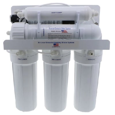 Flexeon 209530 5-Stage Reverse Osmosis System with Booster Pump