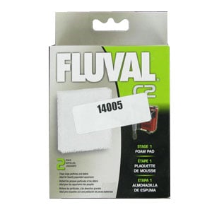 Fluval Foam Pad for Fluval C2 Aquarium Filter 2 pk