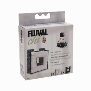 Fluval Chi Replacements - 3 Filter Pads & 1 Foam