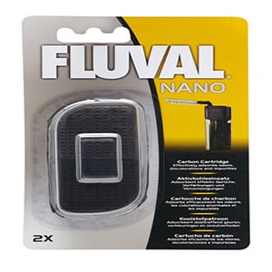 Fluval Nano Carbon Aquarium Filter 2-Pack - A458
