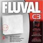Fluval C3 Aquarium Filter Poly Foam Pad 3 pk