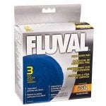 Fluval Aquarium Filters FLUVAL FX5 replacement part Fluval Fine Filter Pads for Fluval FX5 Filter 3 pk 3-Pack