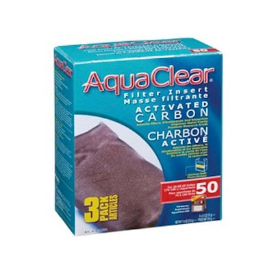 Hagen AquaClear 70 Activated Carbon Insert 3-Pack