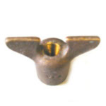 Harmsco 202-B Replacement Brass Wing Nut 1/2"