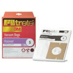 3M Filtrete Vacuum Filters, Bags & Belts HOOVER TURBOPOWER 5000 replacement part Hoover Type S Vacuum Bags by 3M Filtrete 3-Pack
