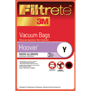 Hoover Type Y Vacuum Bags by 3M Filtrete 3-Pack