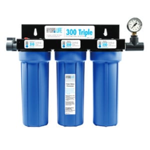 Hydro Life 300-Triple Water Filter Housing