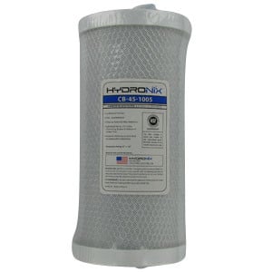 1, 2- Hydronix CB-45-2005 NSF Carbon Block Filter 4.5 OD X 20 Length Pack 5 Micron 