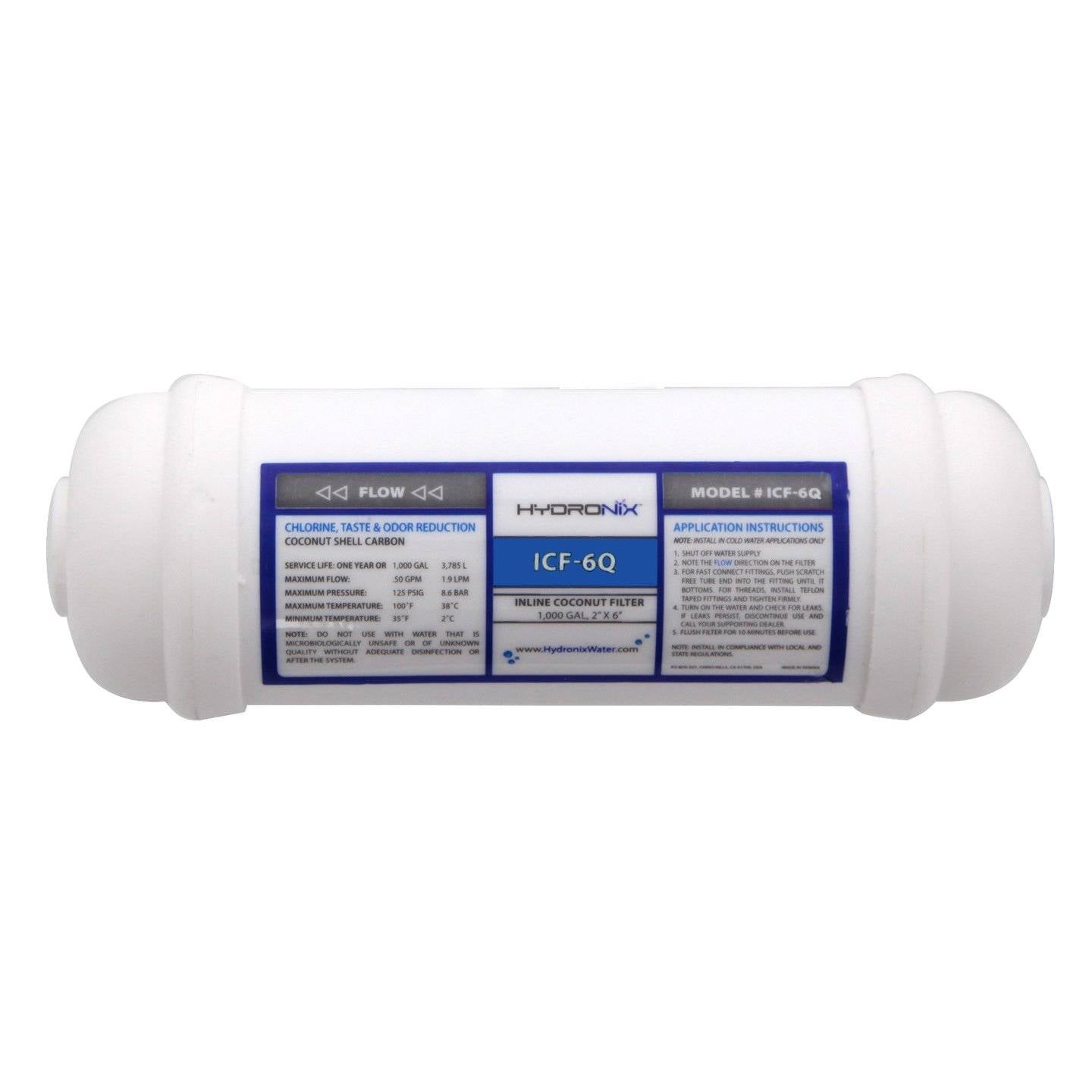 Hydronix ICF-6Q Replacement for Liquatec IAC-6Q - 50-Pack