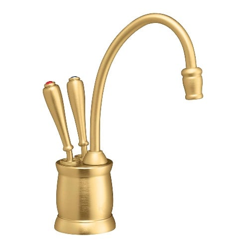Insinkerator F-HC2215BB Indulge Tuscan 2-Handle Hot Water Dispenser - Brushed Bronze
