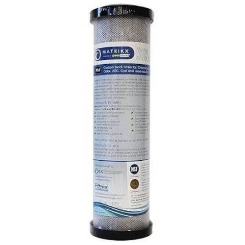 KX Matrikx +Pb1 06-250-125-975 Lead, Cyst, Chlorine Water Filter