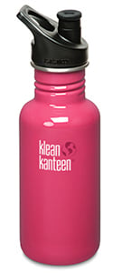 Klean Kanteen Classic 18oz Stainless- Pink Anemone