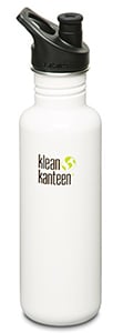 Klean Kanteen Classic 27oz Bottle - Glacier White