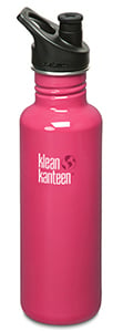 Klean Kanteen Classic 27oz Bottle - Pink Anemone