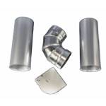 Kenmore 796.913732100 replacement part - LG 3911EZ9131X Stainless Steel Dryer Side Venting Kit - Genuine Part