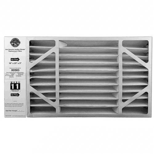  F100F1012 replacement part - Lennox X0583 16x25x5 MERV 11 Air Cleaner Media Filter