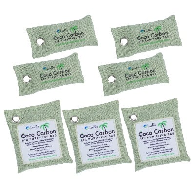 LivePure LPCB7-M Mint CocoCarbon Air Purifying Bags