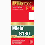 3M Filtrete MIELE S170 UPRIGHT VACUUM CLEANERS replacement part - Miele S180 HEPA Vacuum Filter Replacement 4 Pack - 4-Pack