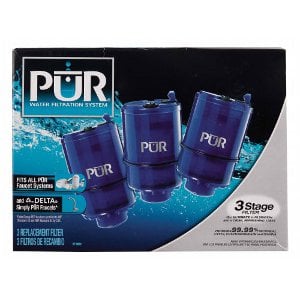 PUR RF-9999 Faucet Filter Replacements 3-Stage Filters 3-Pack