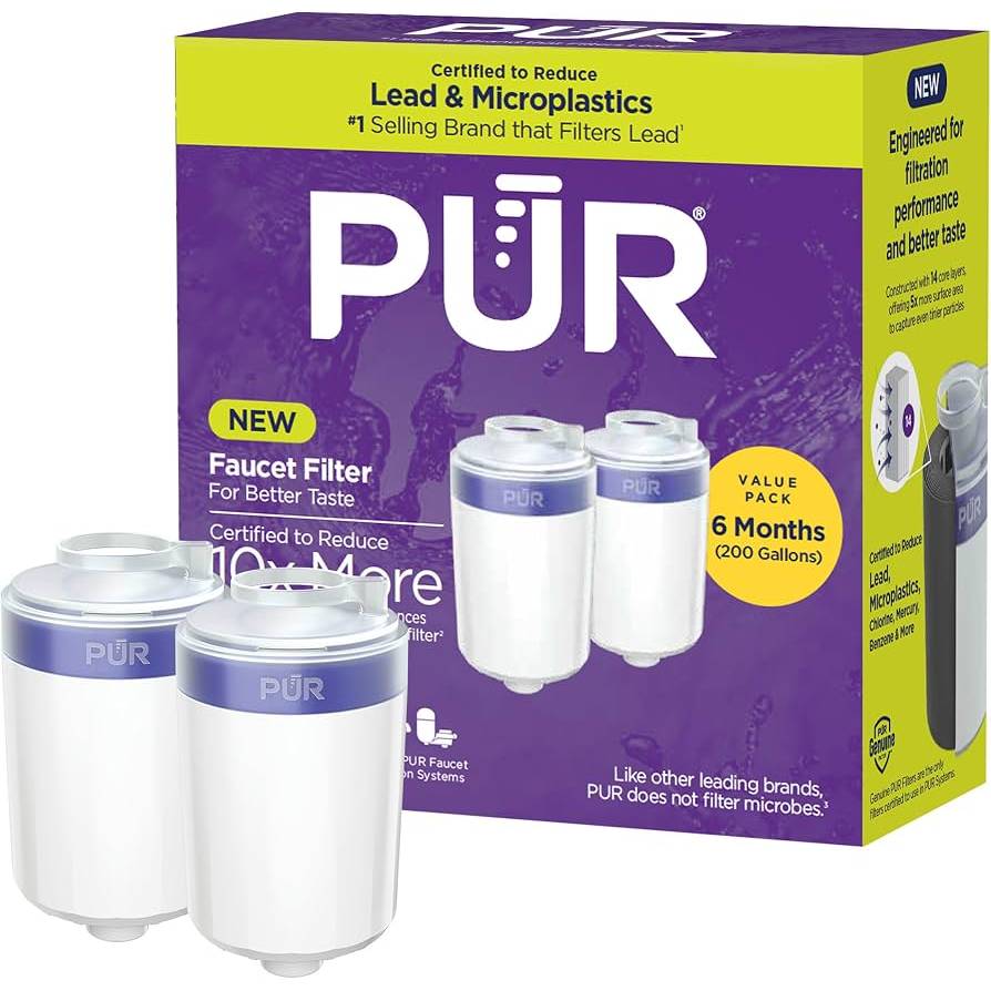 PUR FM-3333B replacement part - PUR RF-3375 Faucet Filter Replacements 2-Stage Filters - 2-Pack
